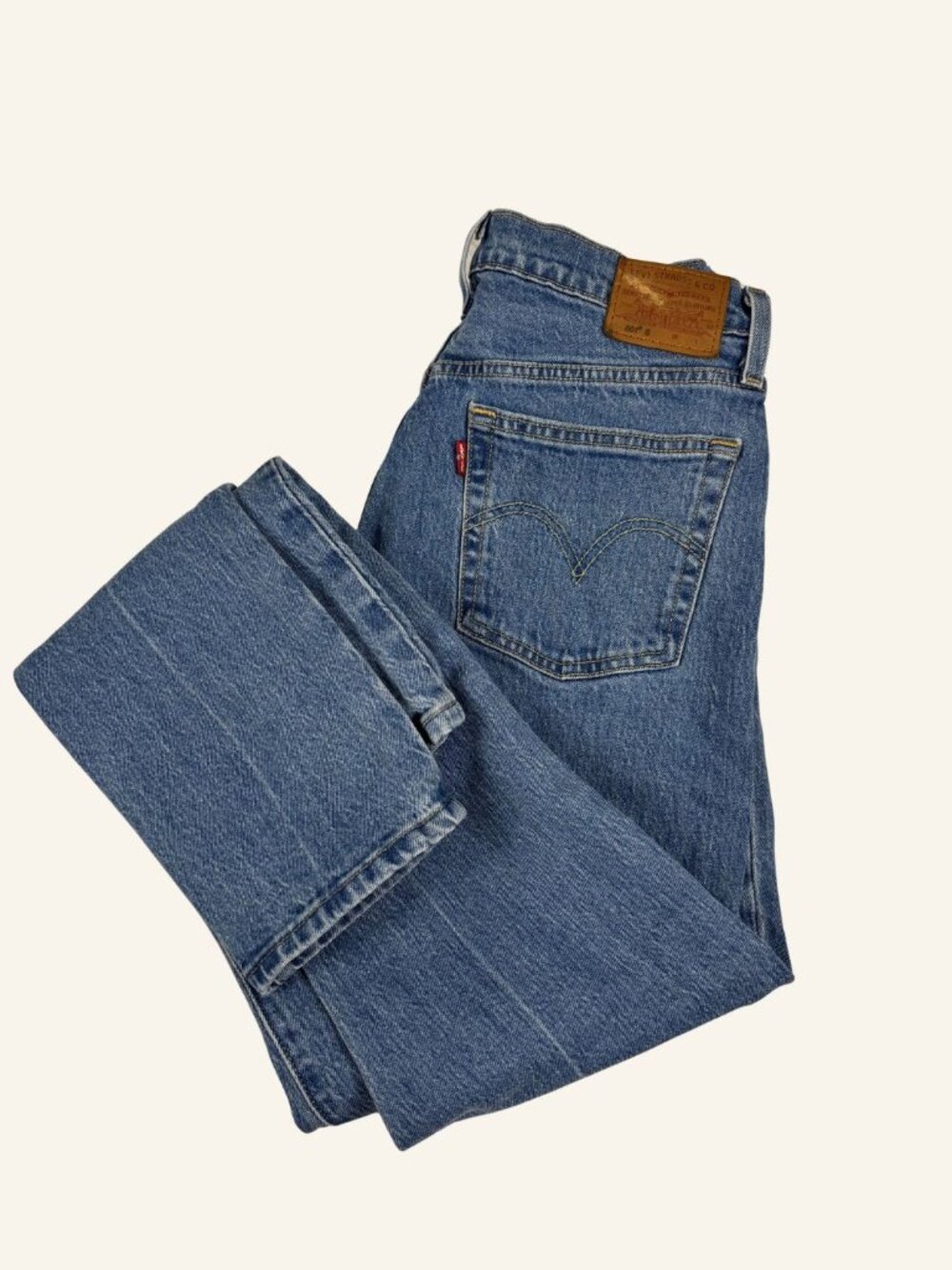Levi's Premium 501S Skinny Jeans W28 L32 Light Blue